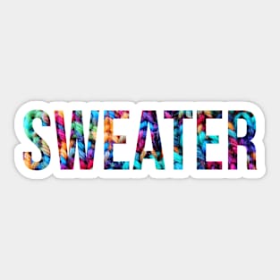 Sweater Sticker
